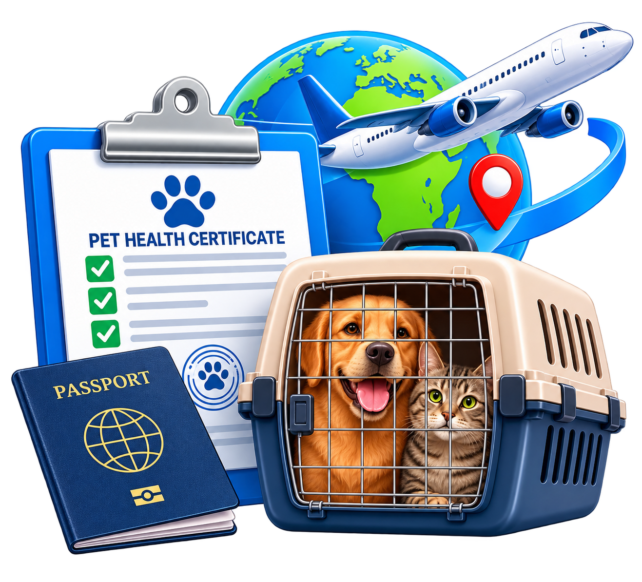 Pet Travel Paperwork & Relocation